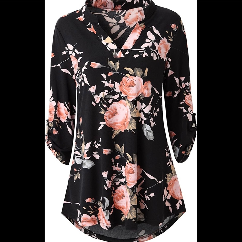Women’s floral tunic